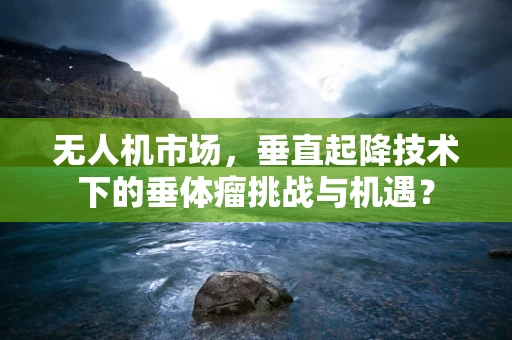 无人机市场，垂直起降技术下的垂体瘤挑战与机遇？