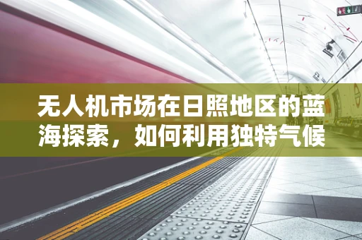 无人机市场在日照地区的蓝海探索，如何利用独特气候优势实现规模化增长？