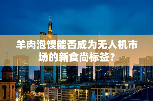 羊肉泡馍能否成为无人机市场的新食尚标签？