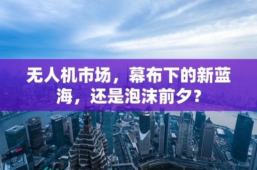 无人机市场，幕布下的新蓝海，还是泡沫前夕？