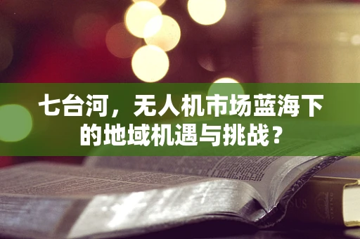 七台河，无人机市场蓝海下的地域机遇与挑战？