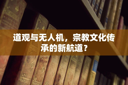 道观与无人机，宗教文化传承的新航道？