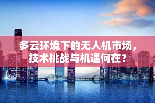 多云环境下的无人机市场，技术挑战与机遇何在？