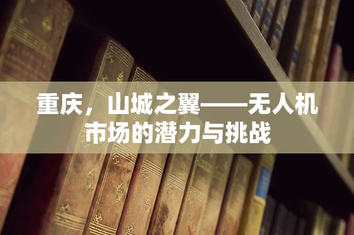 重庆，山城之翼——无人机市场的潜力与挑战