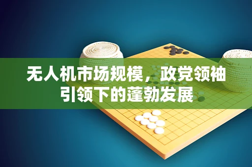 无人机市场规模，政党领袖引领下的蓬勃发展